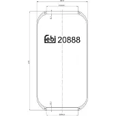 FEBI BILSTEIN Mécanisme, suspension pneumatique