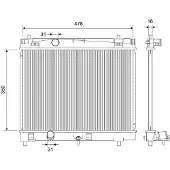 Valeo Radiateur refroidissement moteur pour TOYOTA YARIS (_P9_)