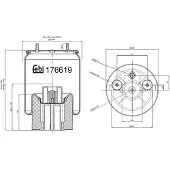 FEBI BILSTEIN Soufflet de suspension, suspension pneumatique