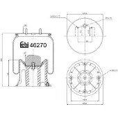 FEBI BILSTEIN Soufflet à air, suspension pneumatique 46270