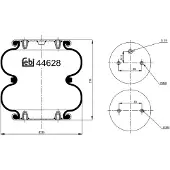 FEBI BILSTEIN Mécanisme, suspension pneumatique