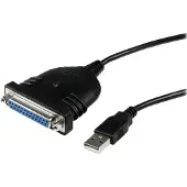 StarTech.com Câble d'imprimante parallèle 6ft USB vers DB25 (1.90 m, Parallèle (imprimante))
