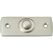 Heidemann Bouton de sonnette 1 prise 70409 nickelé 24 V/1 A