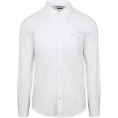 Barbour Shirt Nelson Tailored White Blanc taille XL