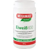 MEGAMAX Nutrition Protéine 100 poudre saveur fraise, 400 g de poudre