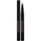 Makeup Revolution Bushy Brow Pen (Brun moyen, Medium Brown)