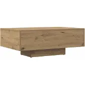 vidaXL Table basse Artisan-Chêne 85x55x31 cm Bois composite