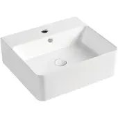 Bruckner NEASA lavabo en céramique 46x42cm, blanc