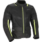 Acerbis Ramsey Long, veste en textile ,Noir/Jaune Néon ,XXL