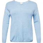 ONLY Carmakoma Pull-over 'CARMargareta' bleu clair