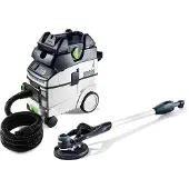 Festool Ensemble ponceuse à col long et aspirateur PLANEX LHS-E 225/CTM 36-ensemble