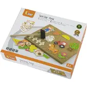 Viga Wooden Farm Nail Art Planche en liège Montessori