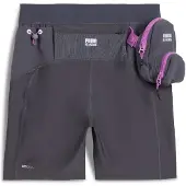 Puma Short Seasons Trail Gris M Femme Gris M