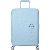American Tourister trolley Soundbox Spinner 67 / 24 TSA EXP Trolley Pastel Blue bleu clair
