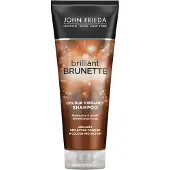 John Frieda Shampooing Vibrancy pour brunes, pour faire briller les cheveux, 250 ml