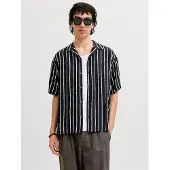 Jack & Jones Chemise 'JJEJeff' noir / blanc