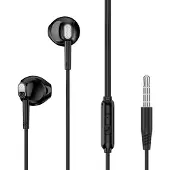 XO Écouteurs filaires avec mini-jack 3,5 mm intra-auriculaire noir