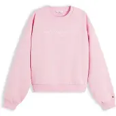 Tommy Hilfiger Corp Logo Modern Sweatshirt Rose XS Femme