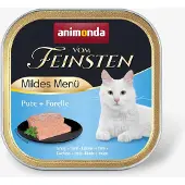 Animonda Vom Feinsten Mild Menu Turkey and Trout cat pâté 24x100g