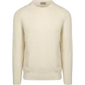 Suitable Pull Raw Écru Blanc cassé taille L