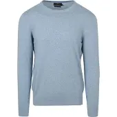 Steppin' Out Pull Cotton Cachemire Bleu Ciel
