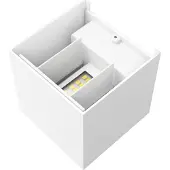 Hama Luminaire WLAN, carré, 10 cm, IP44 pour intérieur et extér., blc