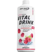 Best Body Nutrition Low Carb Vital Drink ZEROP Framboise 1000 ml Concentré