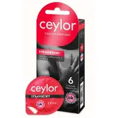 Ceylor Fraise de 6 pc(s) Préservatif(S)