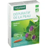 Naturland DÉPURATIF DE LA PEAU 20x10 ml Ampoule(S) Buvable(S)