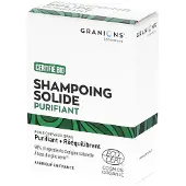 Granions Shampoing Solide Certifié Bio - Purifiant 80 g Shampooing