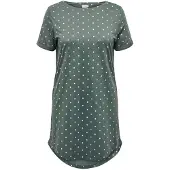 ONLY Carmakoma Robe vert / blanc