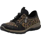 Rieker Baskets basses caramel / anthracite / noir