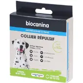 Biocanina BiocaninaAPECollierRépulsifChiensDE+15KG-Collierinsectifugepourchienmoyenet 1 pc(s) Collier(S)