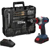 Güde Perceuse/visseuse sans fil BS 18 - Coffret de 126 pièces