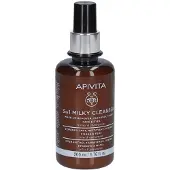 Apivita 3 In 1 Cleansing Milk Facial & Eye Cleanser with Chamomile & Honey 200 ml