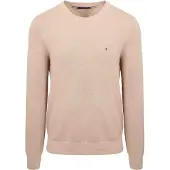 Tommy Hilfiger Pull Structure Beige taille S