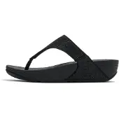 FitFlop Séparateur d'orteils 'Lulu Shimmerglitz Toe-Post' noir