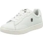 G-Star RAW Cadet Leather - Chaussures Femme Blanc 2141-002510-WHT , Taille : EU 37 UK 4
