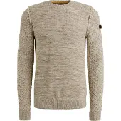 PME Legend Pull Mouliné Beige taille L