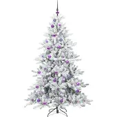vidaXL Sapin de Noël Artificiel à Branches Articulées 180 cm PVC