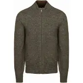 State of Art Cardigan Structure Mélange Marron