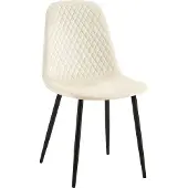 CLP Chaise Giverny velours - crème