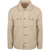 Suitable Surchemise Mix Laine Beige