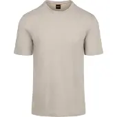 BOSS pour homme. 50508243 Tegood - T-shirt beige (XL), Casuel, Coton, Manche courte