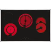 NEFF N 70, Table de cuisson électrique, 80 cm, noir, avec cadre à poser, T18SDH9L0