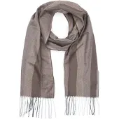 Suitable Echarpe Softfeel Herringbone Marron Taupe