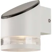 V-TAC VT-1138 10395 Applique murale solaire 1 W blanc chaud gris clair (70 lm, IP44)