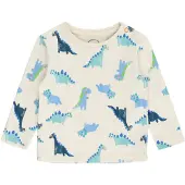 s.Oliver T-Shirt beige / bleu / bleu clair / pétrole