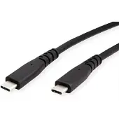 Roline Câble USB4 Gen3x2, C–C, ST/ST, 8K UHD-2, 80 Gbit/s, 240 W, noir, 0,5 m