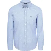 NZA Chemise Tuki Imprimé Jacquard Bleu taille M